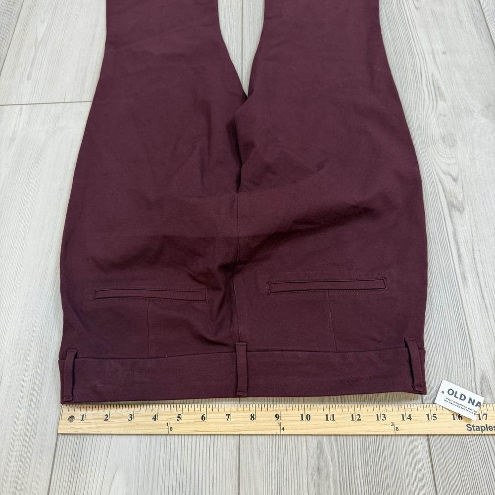 NWT Old Navy High-Waisted Pixie Flare Pants Size 8 #611133 Purple - Picture 11 of 12